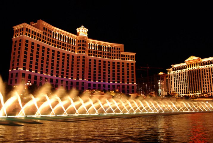 See the Bellagio Fountains