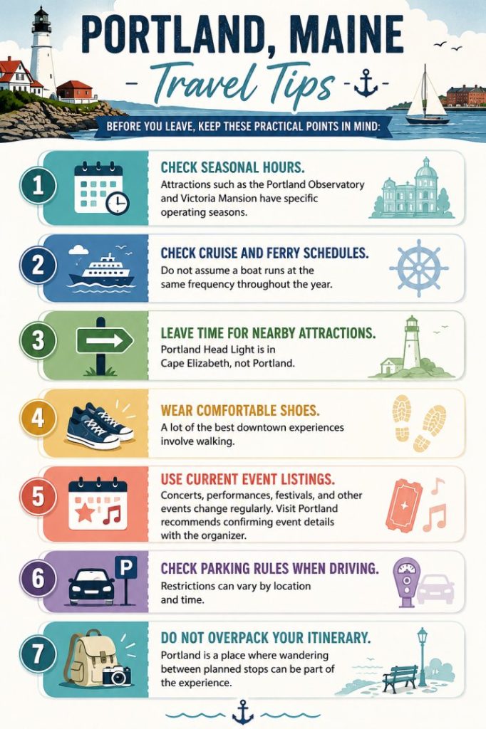 Portland, Maine Travel Tips