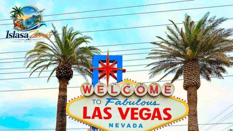 Take a photo at Las Vegas Sign